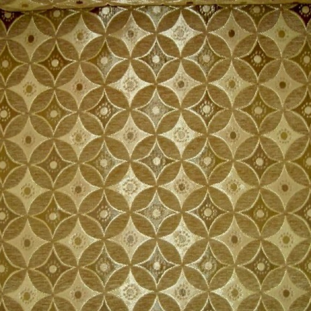 Modern Lights Color Taupe Chenille Geometric - Picture 2 of 4